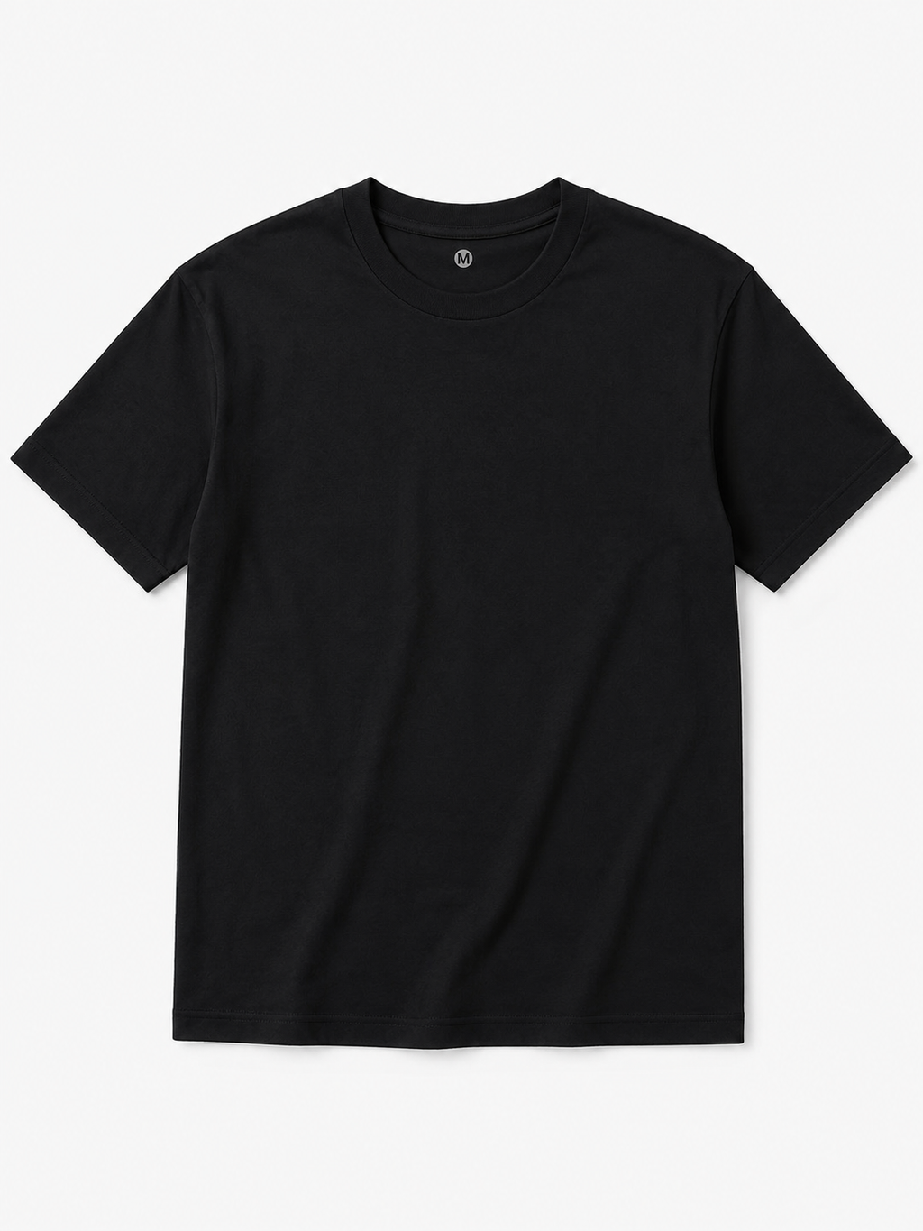 Playera Regular Negra