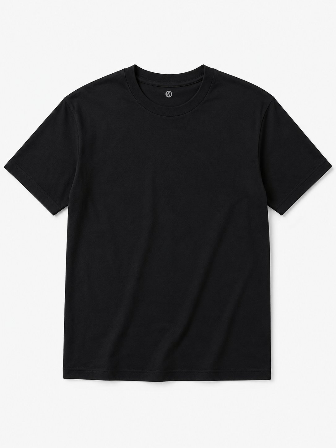 Playera Regular Negra