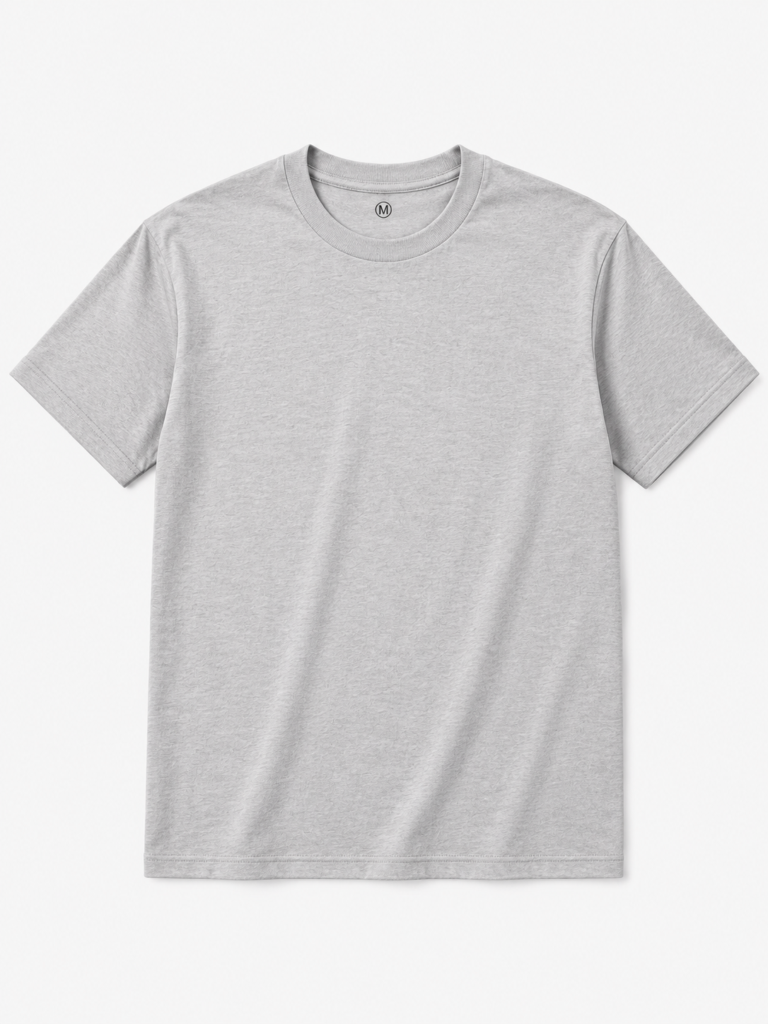 Playera Regular Gris Perla