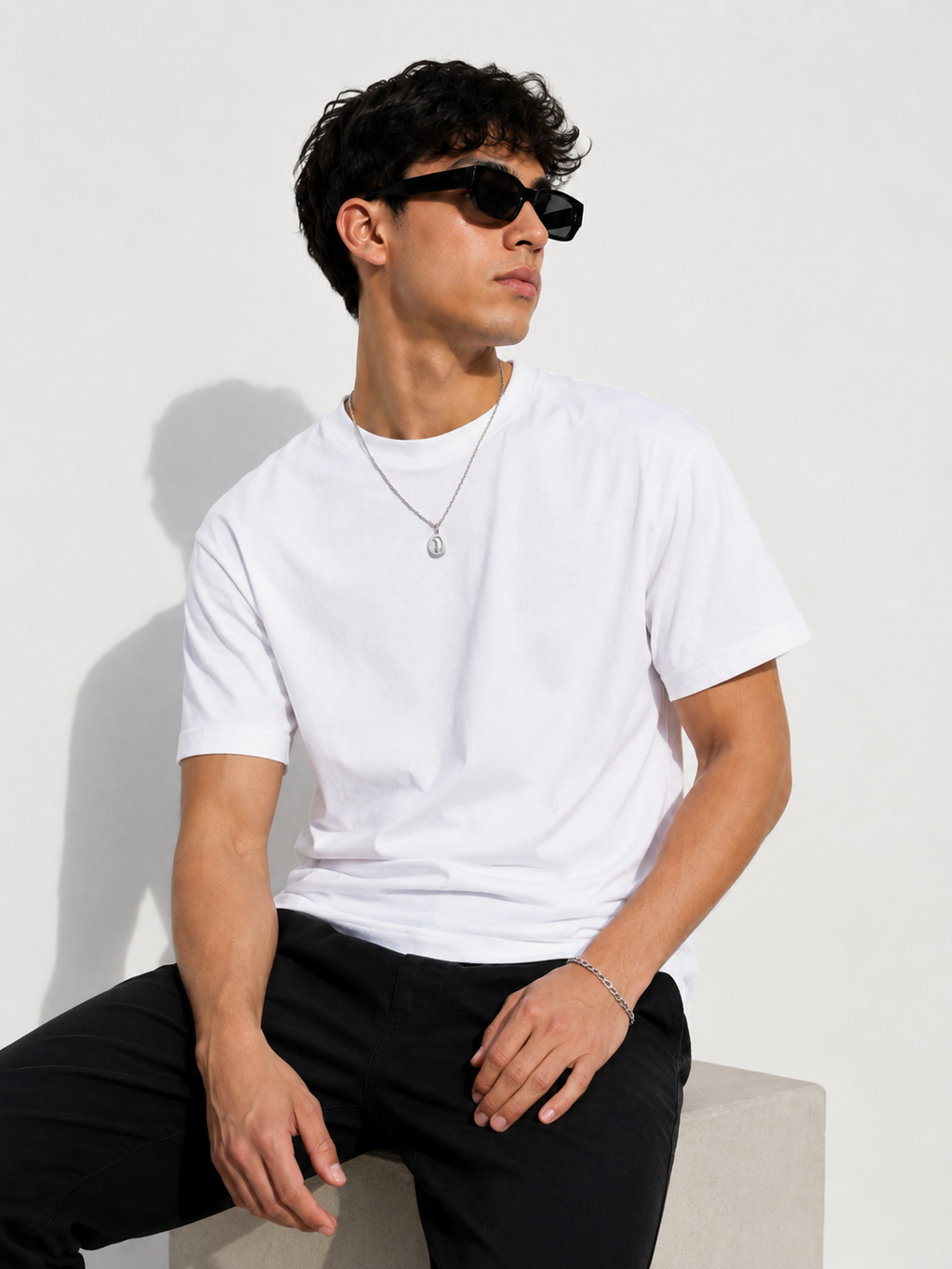 Playera Regular Blanca