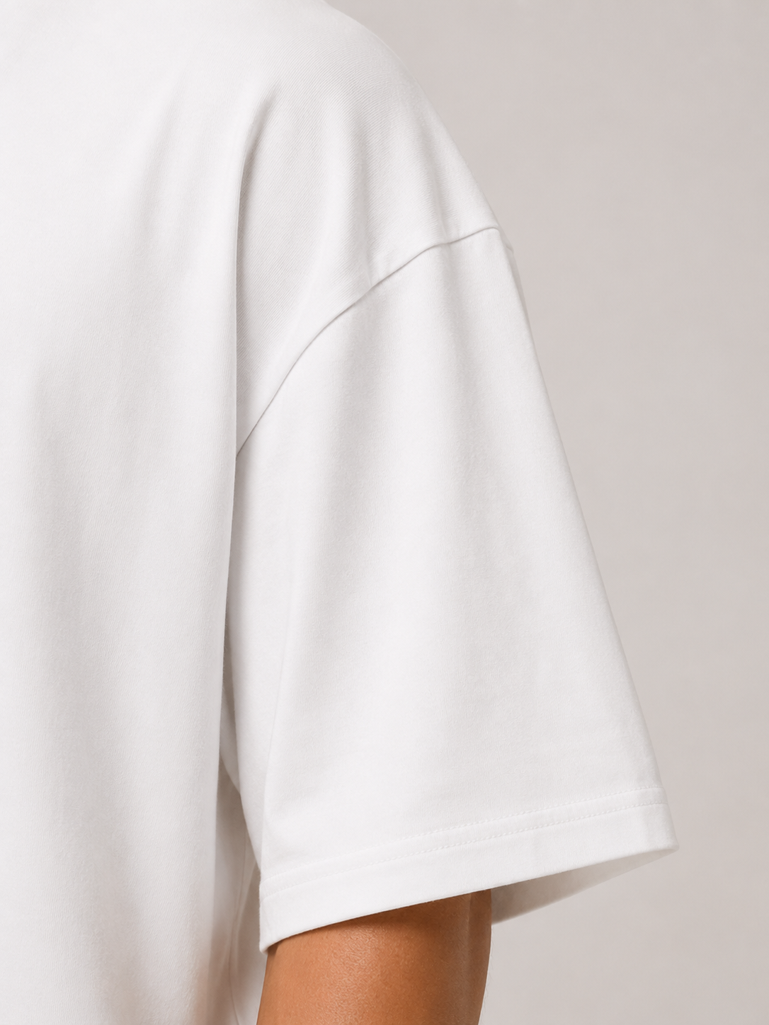 Playera Overzide Blanca