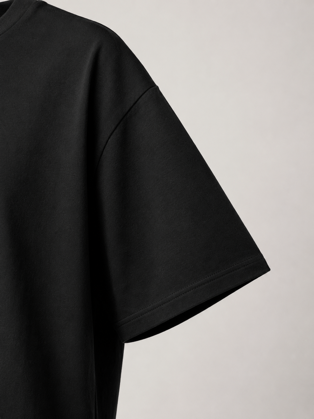 Playera Overzide Negra