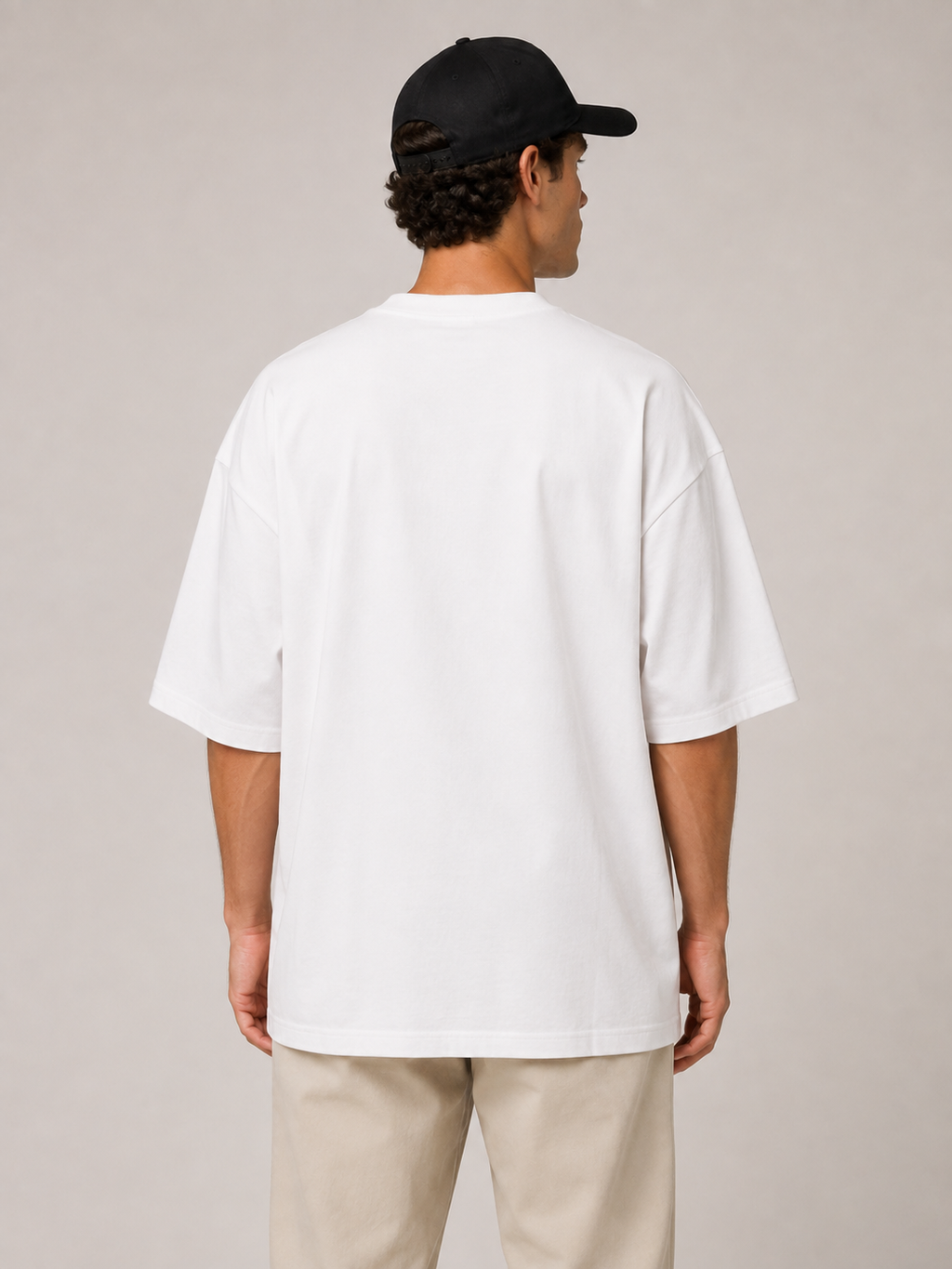 Playera Overzide Blanca
