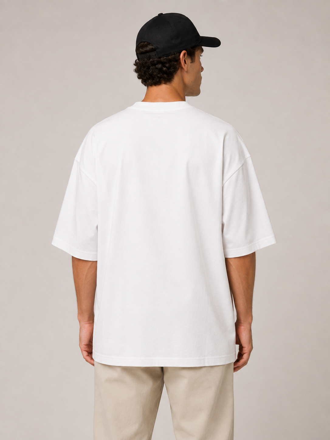 Playera Overzide Blanca